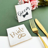 Bride and Groom Coasters