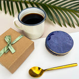 Dark Blue Ceramic Coasters - Kitchen Decor