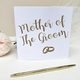 Mother of the Groom Greetings Card