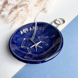Blue Star Sign Zodiac Ring Dish