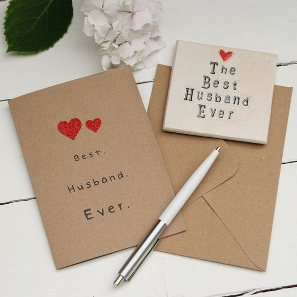 The Best Husband Ever Card
