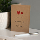 The Best Husband Ever Card
