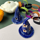 Ceramic Wizard Hat Halloween Decoration