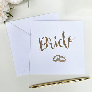 Bride Greetings Card