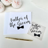 Father of the Groom Greetings Card