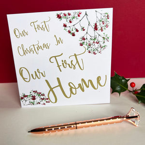 First Home Christmas Card