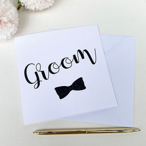 Groom Greetings Card