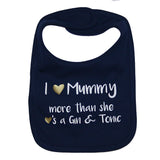 Mummy Loves Gin & Tonic Bib