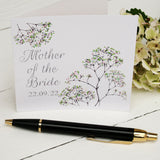 Floral Maid of Honour Wedding Card