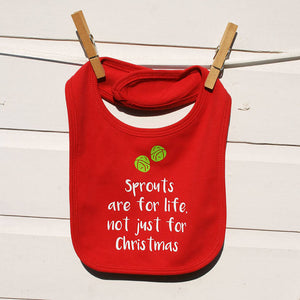 Sprouts For Life Baby Bib