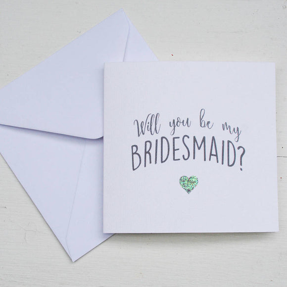 Will You be My Bridesmaid Card