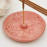 Moroccan Style Pink Incense Dish