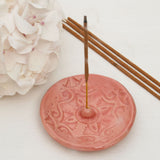 Moroccan Style Pink Incense Dish