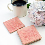 Moroccan Style Pink Coaster