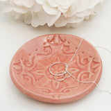 Moroccan Style Pink Ring Dish