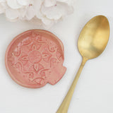 Moroccan Style Pink Spoon Rest
