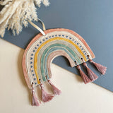 Ceramic Hanging Rainbow Decoration