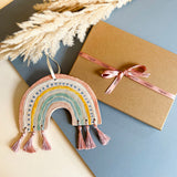 Ceramic Hanging Rainbow Decoration