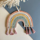 Ceramic Hanging Rainbow Decoration