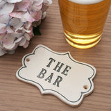 The Bar Ceramic Sign