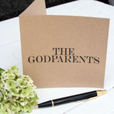 The Godparents Card