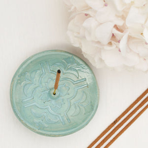 Moroccan Style Green Incense Dish