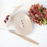 Ceramic Oval Soap Dish